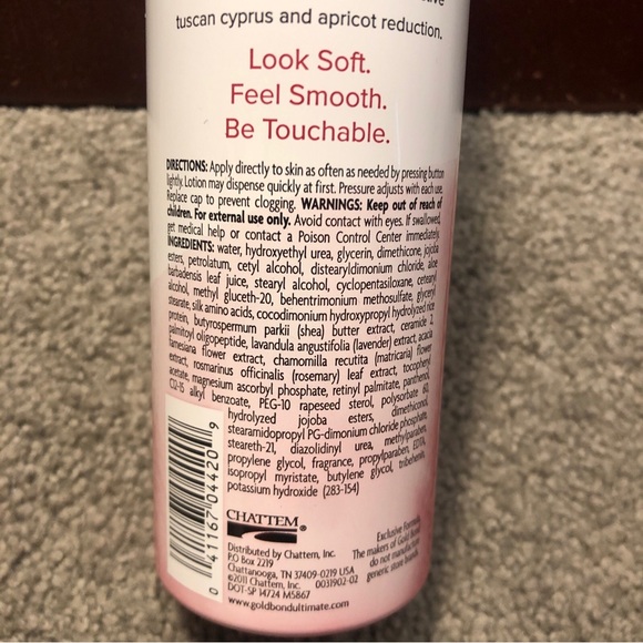 SOLD - Gold Bond Ultimate Sheer Ribbons Body Lotion Silk Softness Silk Proteins - Picture 5 of 9